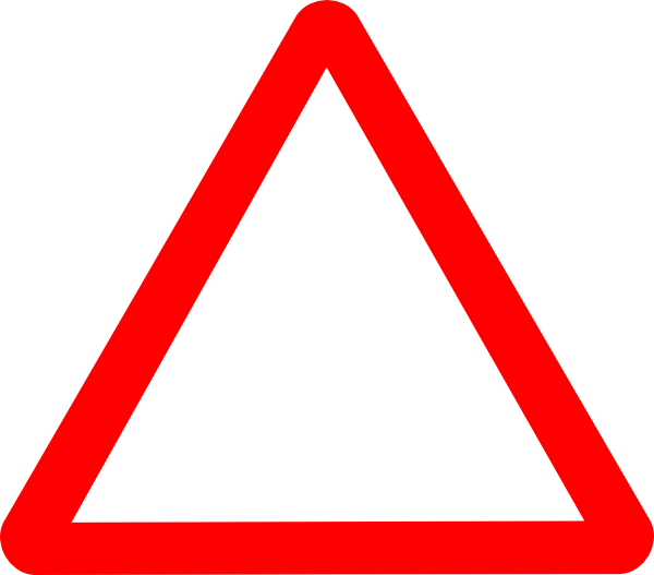 Caution Triangle Symbol - Clipart library