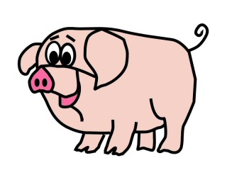 Pictures Of Animated Pigs - Clipart library