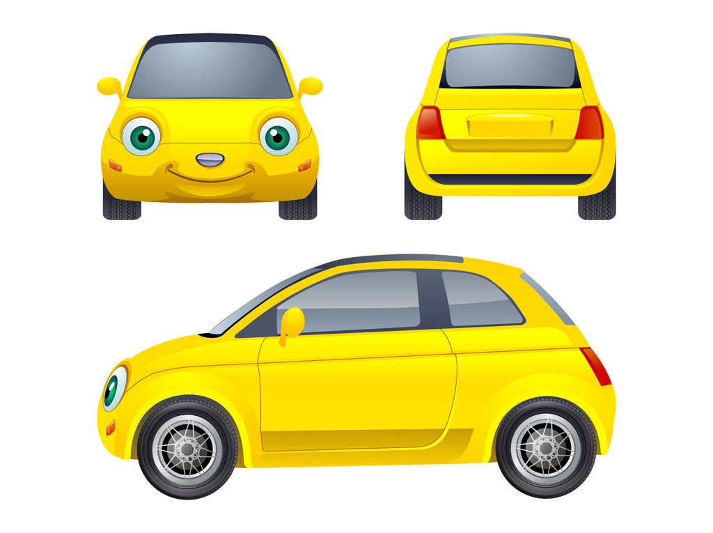Cartoon Car Character