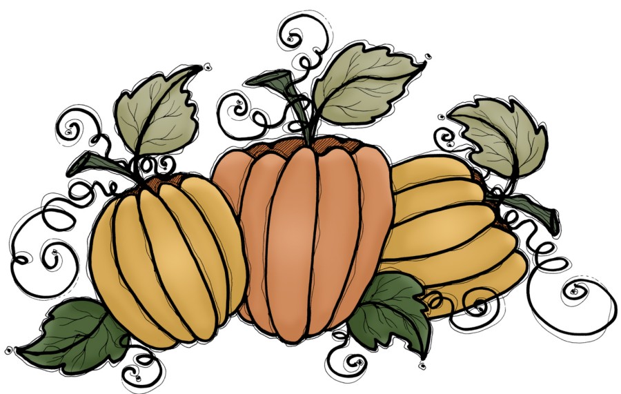 Thanksgiving Pumpkin Clip Art 
