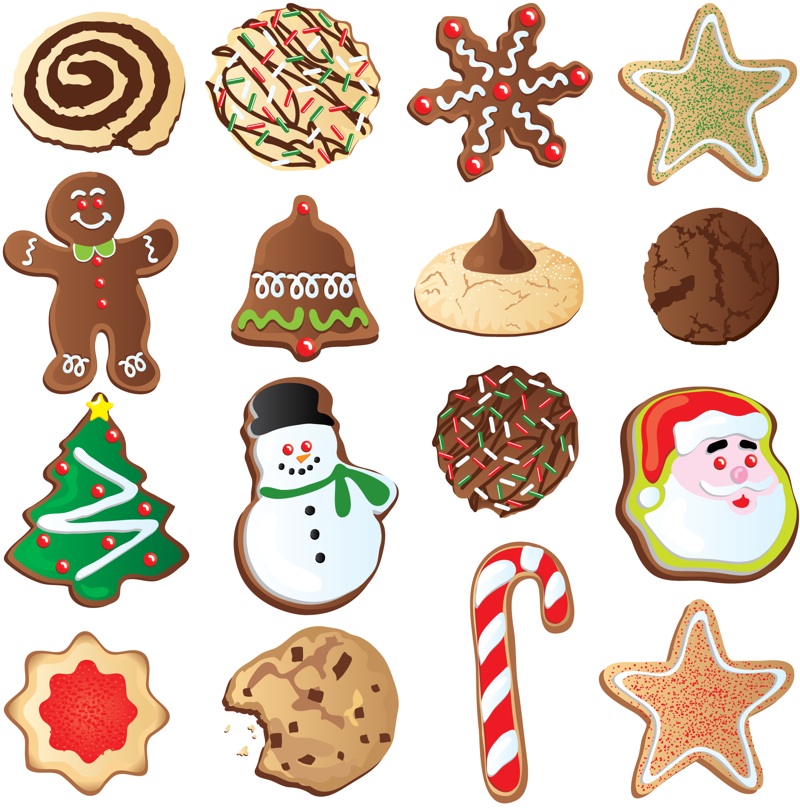 Christmas cookies vector | Vector Graphics Blog