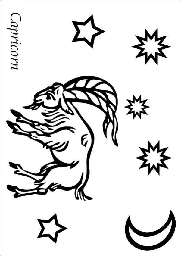 tribal tattoos capricorn