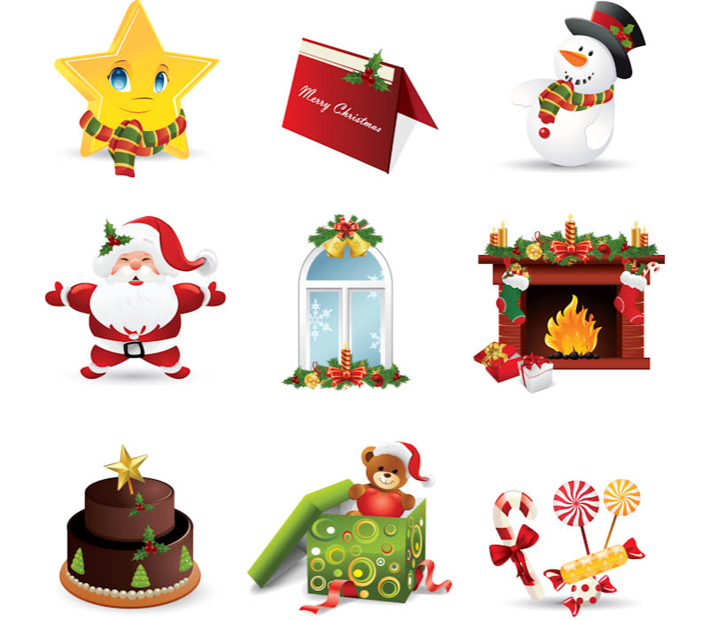 Christmas vector clipart | Vector Graphics Blog