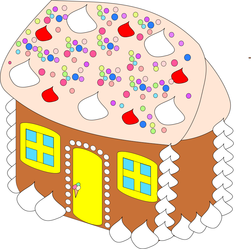 Christmas House Clipart