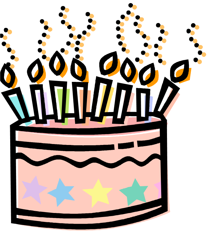 Birthday Cake Clip Art | clip art, clip art free, clip art borders 