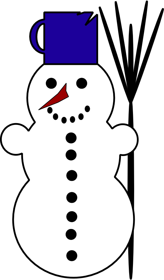 machovka snowman 2 scalable vector graphics svg clip art xmas 