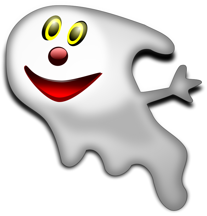 Halloween Ghost 2 Clipart, vector clip art online, royalty free 