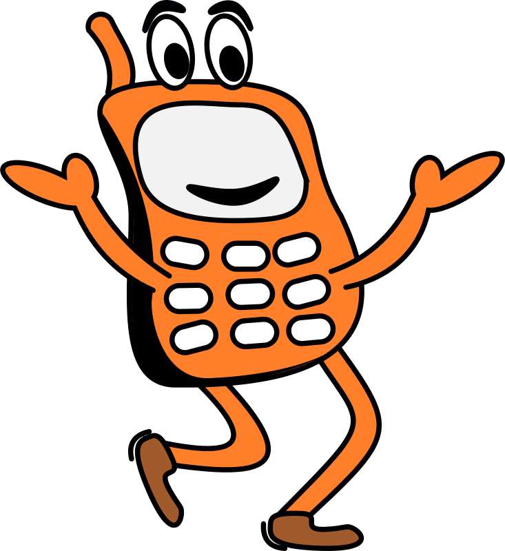 Free to Use  Public Domain Mobile Phones Clip Art