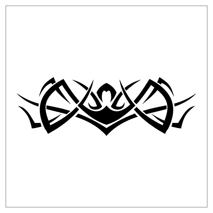 gangsta anime tribal tattoo - Clip Art Library