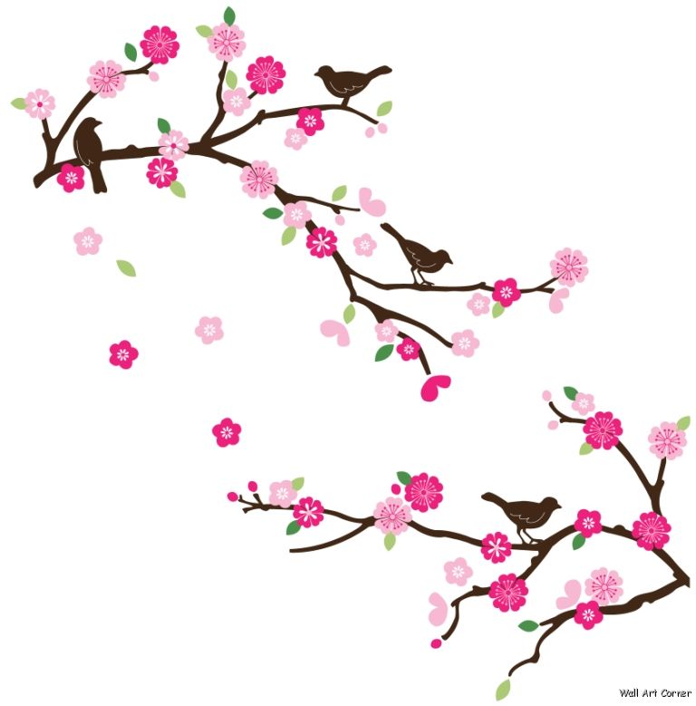 Free Cherry Blossom Cartoon, Download Free Cherry Blossom Cartoon png