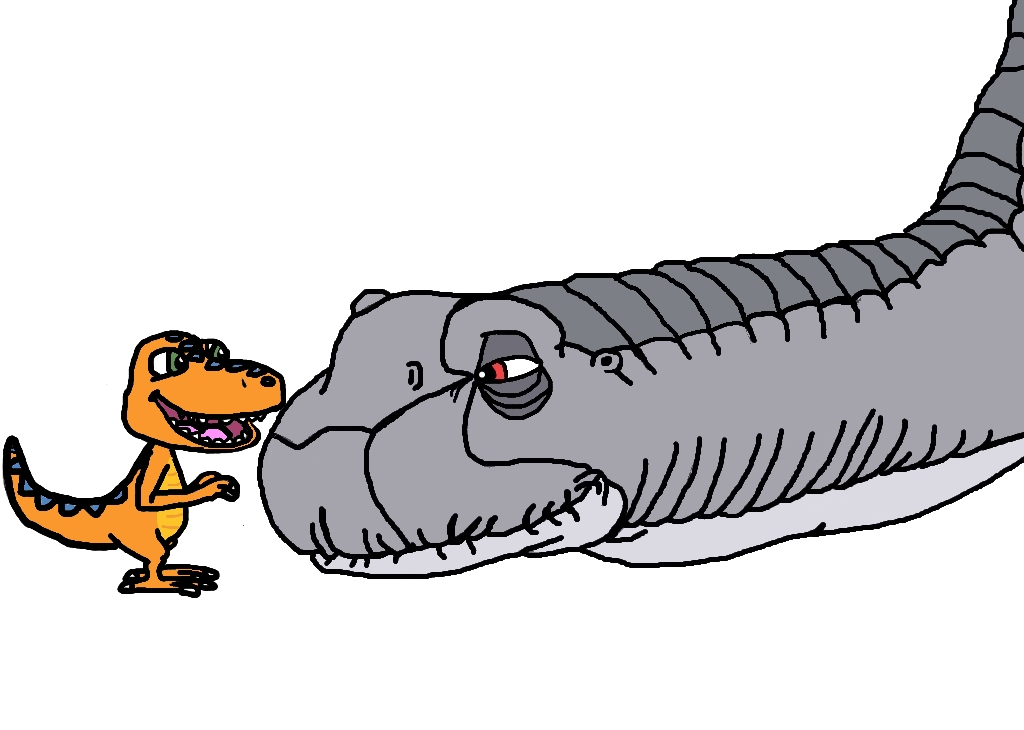 Clipart library: More Like Scootaloo On A T-Rex by ~DigiPonyTheDigimon