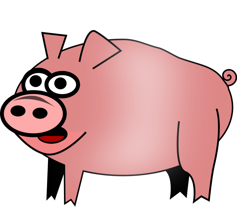 Download Free Pig Vector Download Free Clip Art Free Clip Art On Clipart Library SVG Cut Files