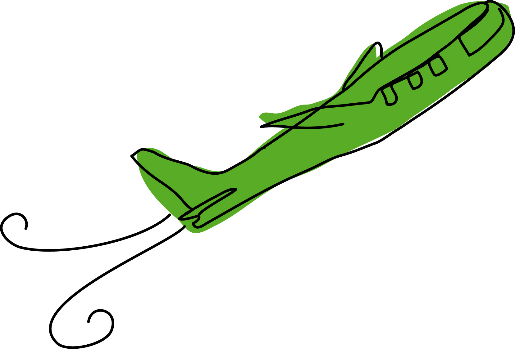clipart airplane with banner - photo #40