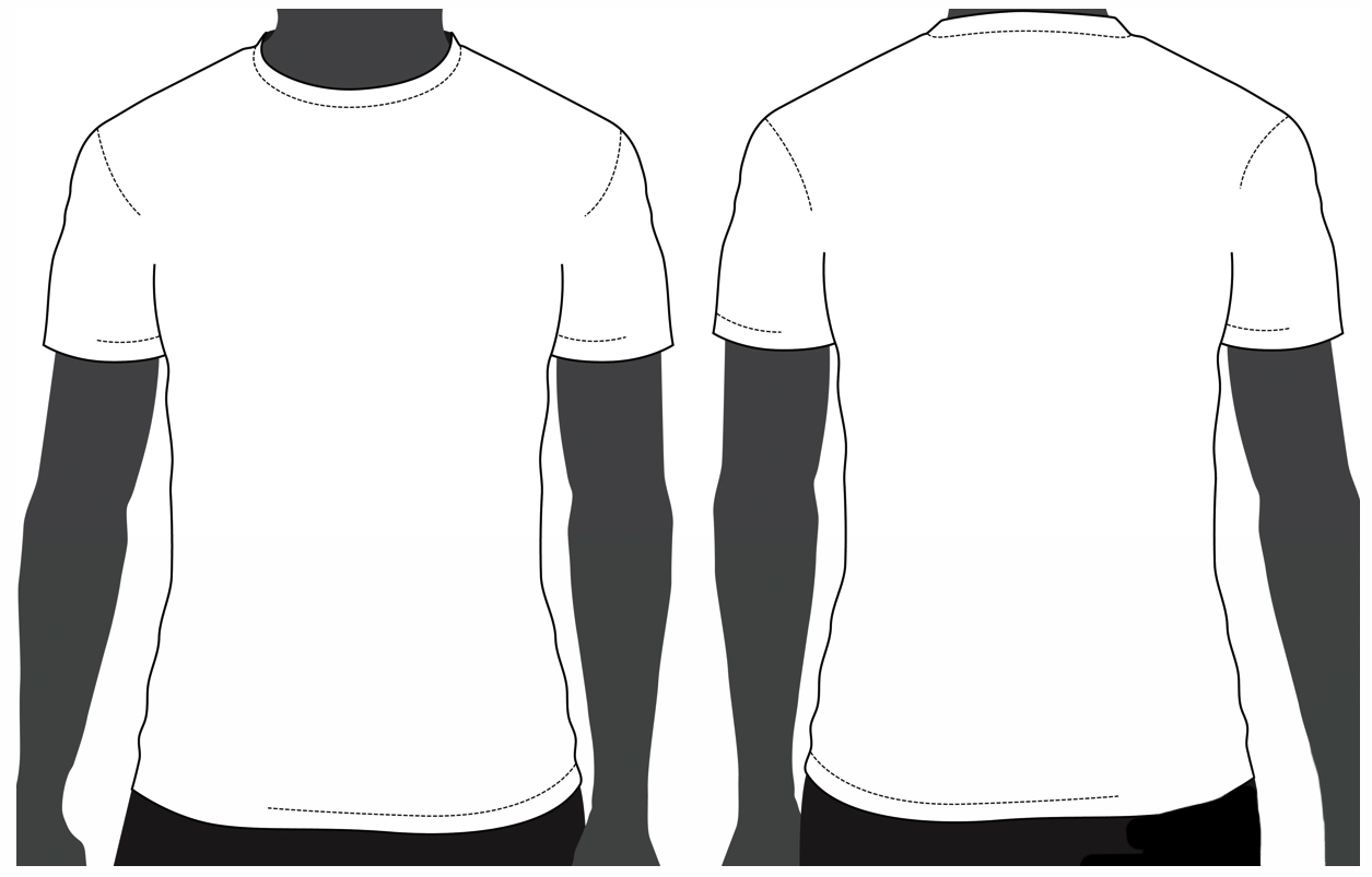 plain white shirt for design Clip Art Library