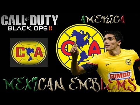 Bo2 Mexican Emblems #6: Club America Logo - YouTube