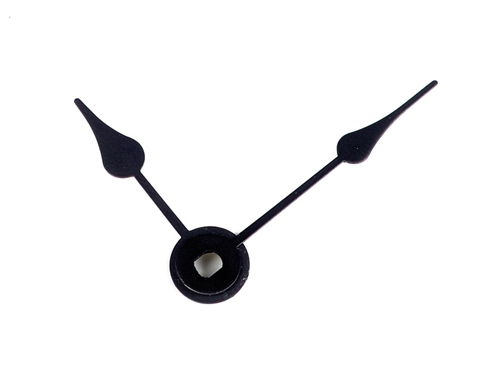 Clock Parts - Clock Hands Black 30/45mm : Lainesworld Crafts