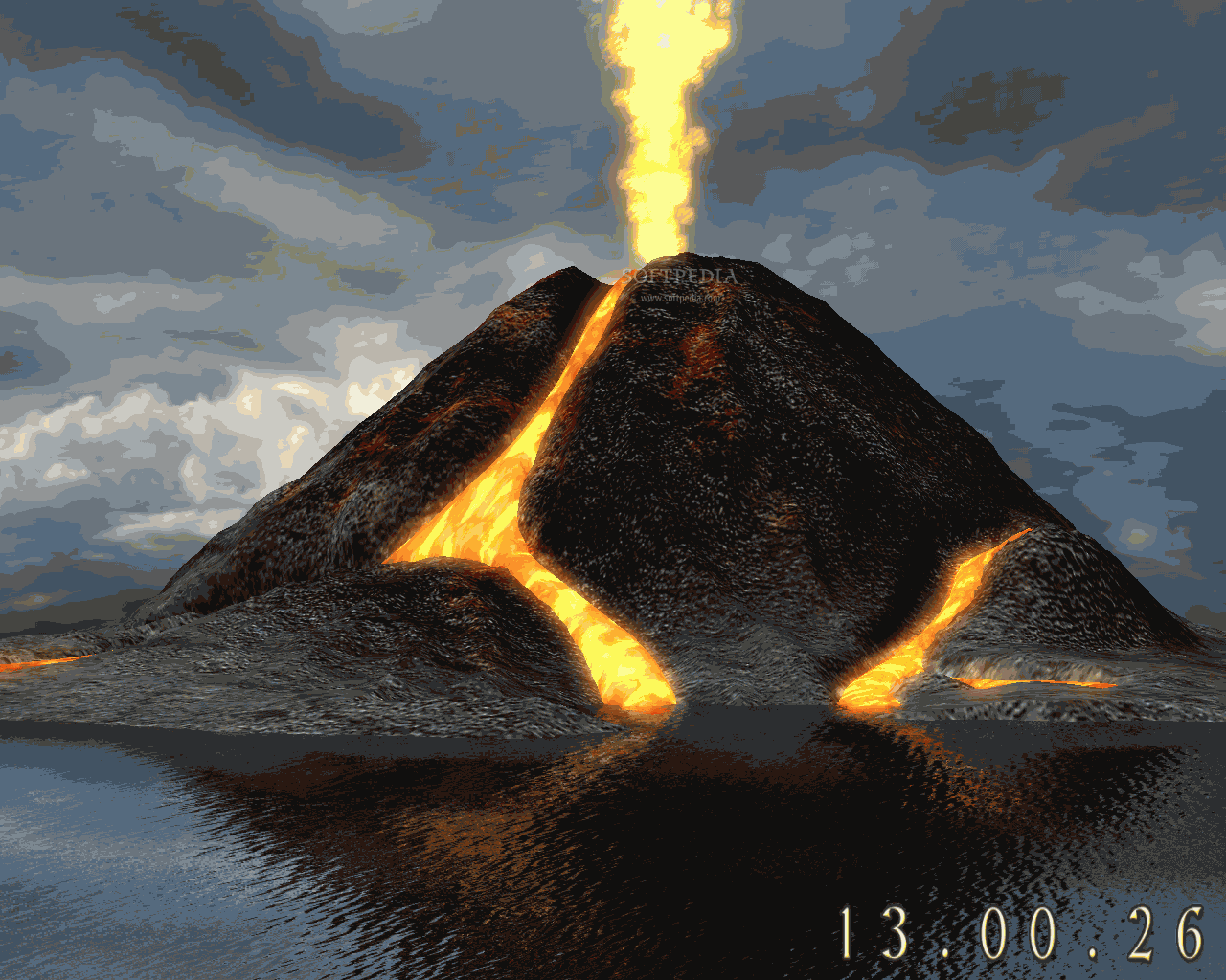 I made a volcano, thoughts? : Minecraft