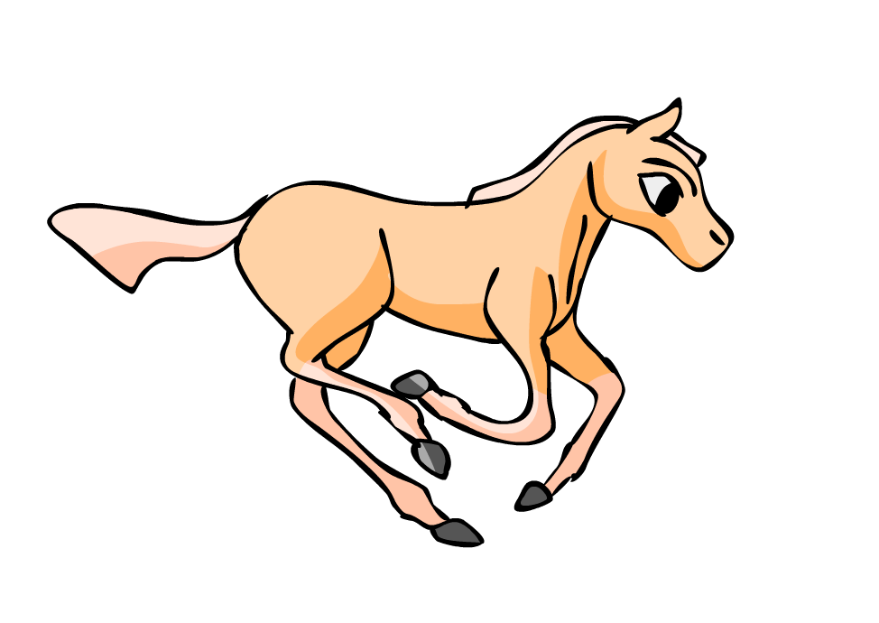 animated horse clipart - photo #16