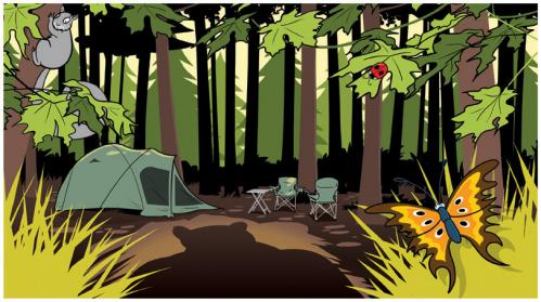 Page 2 For QueryShowing Camping Cartoons | picturespider.com