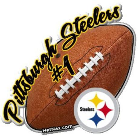Pittsburgh Steelers logo with football - Picture of Pittsburgh 