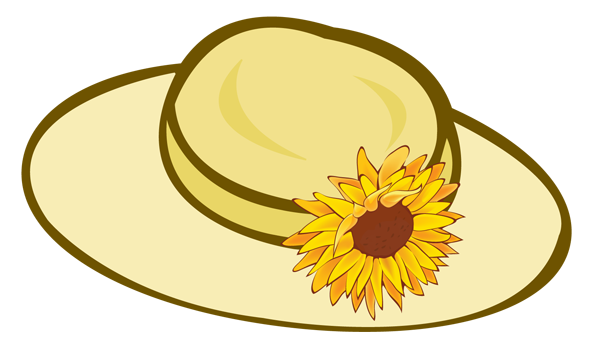 Sun Hat Clip Art - Clipart library