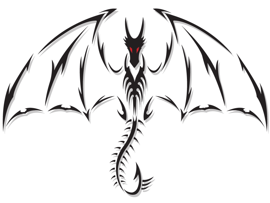 Easy Dragon Tattoo Designs - wide 4