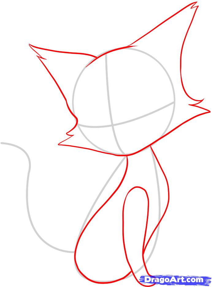 Featured image of post Chibi Cartoon Body Outline Complete the lines creating the shoulders hands upper body and legs