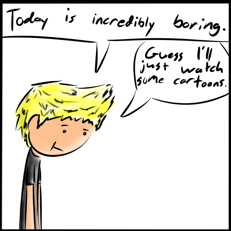 My Unwonderful Life :: Comics - Boring = Cartoon time