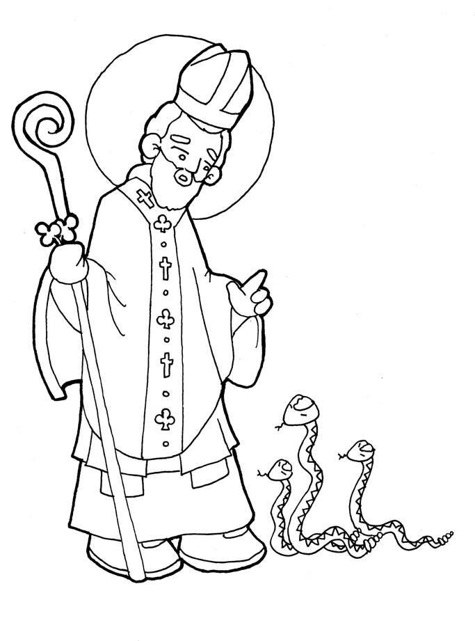 Free Printable Happy St Patricks Day Coloring Page From 2014 