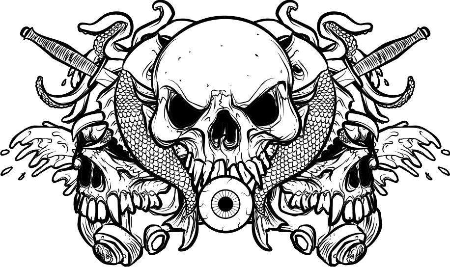 Free Skull Vector, Download Free Skull Vector png images, Free ClipArts