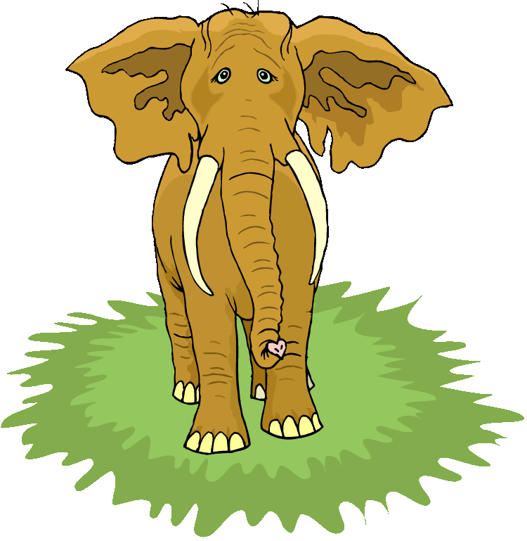 elephant clip art free download - photo #45