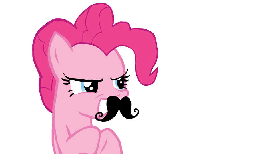 Pinkie Pie Mustache Wallpaper Images  Pictures - Becuo