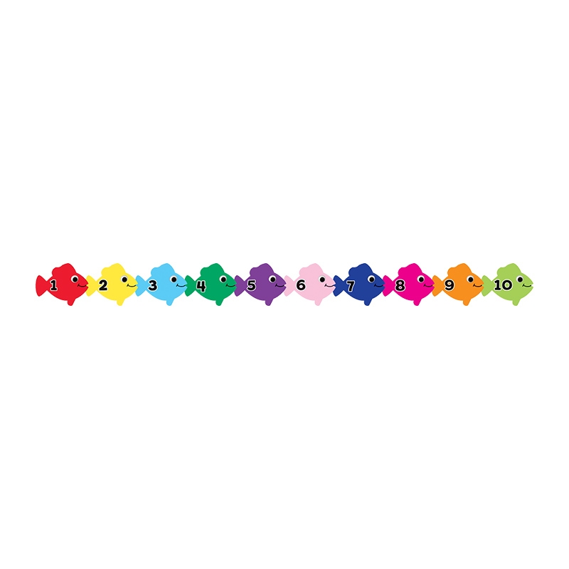 Spanish Counting Classroom Border - Hygloss Products