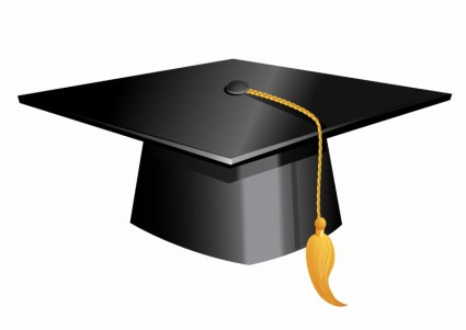 Graduation Cap clip art Vector clip art - Free vector for free 