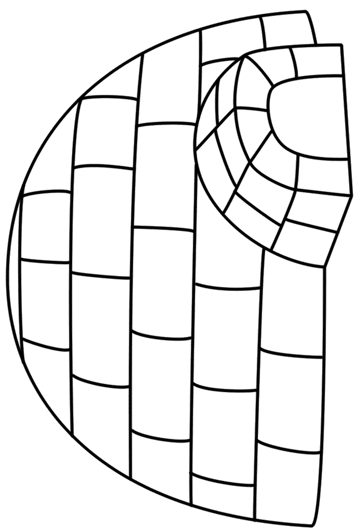 igloo coloring pages teachers - photo #8