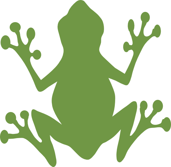 Green Frog clip art - vector clip art online, royalty free 