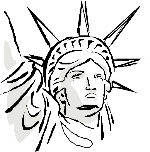Statue Of Liberty Face Coloring Page Images  Pictures - Becuo