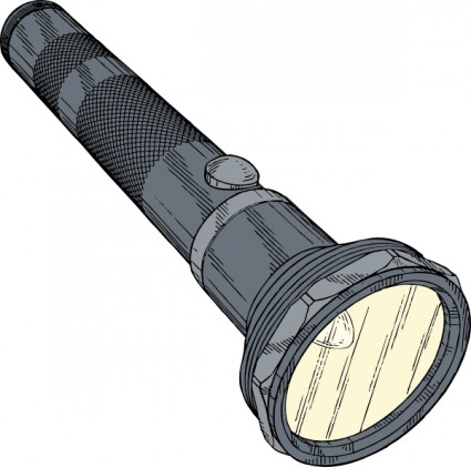 Flashlight clip art Vector clip art - Free vector for free download