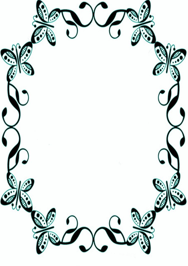 Images For  Butterfly Borders Designs Png
