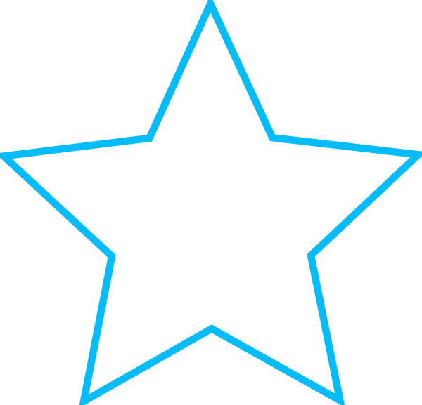 Big Star Outline - Clipart library