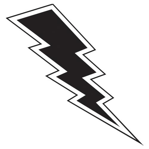 Lightning Bolt Art - Clipart library