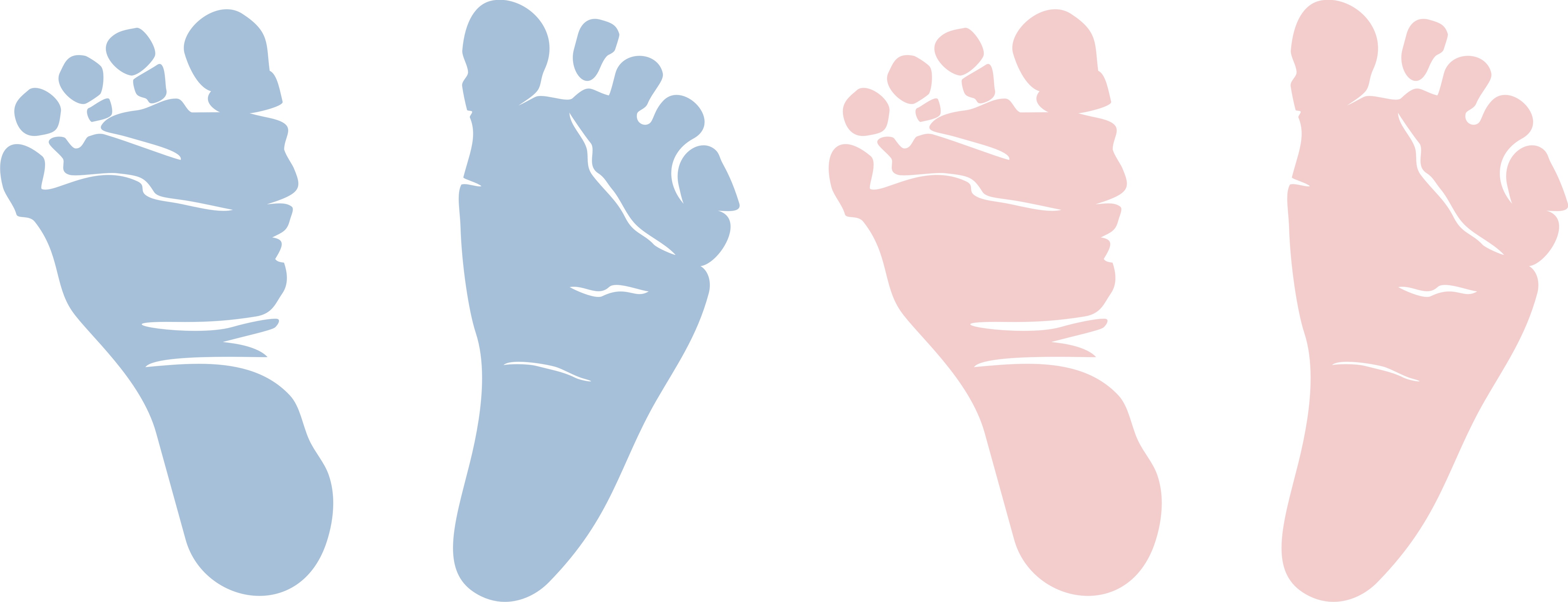 Baby Girl Feet Clip Art Pics For Pink Baby Footprint Clipart Baby