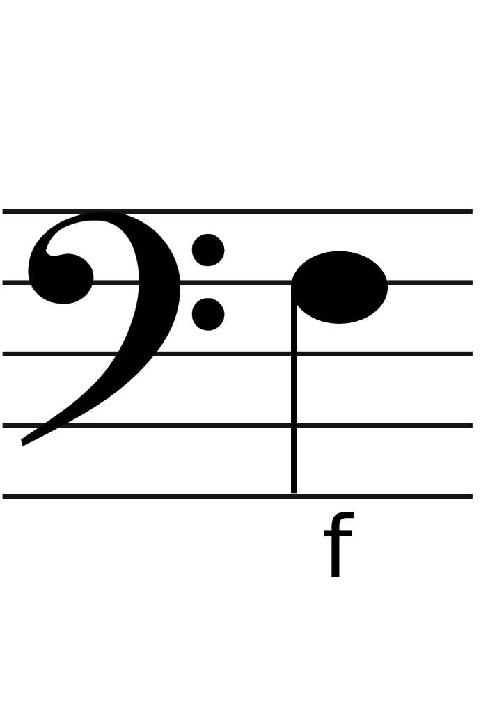 File:Bass clef with note - Wikimedia Commons