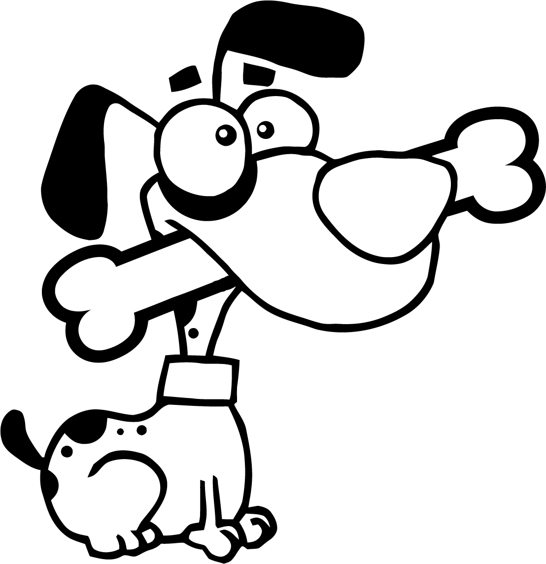 Free Dog Bone Cartoon, Download Free Dog Bone Cartoon png images, Free