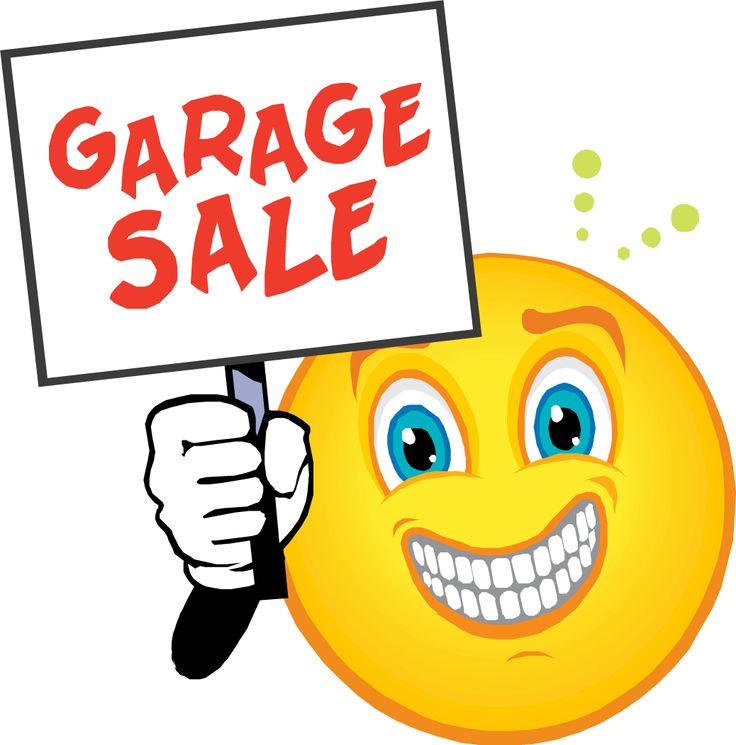 garage sale | Garage-Sale-Smiley | Garage Yard Sale Signs | Clipart library