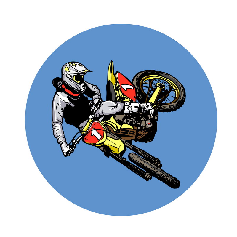 free dirt bike clipart images - photo #30
