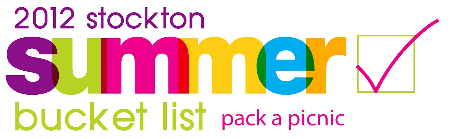 Our Stockton: 2012 Stockton Summer Bucket List: Pack a Picnic