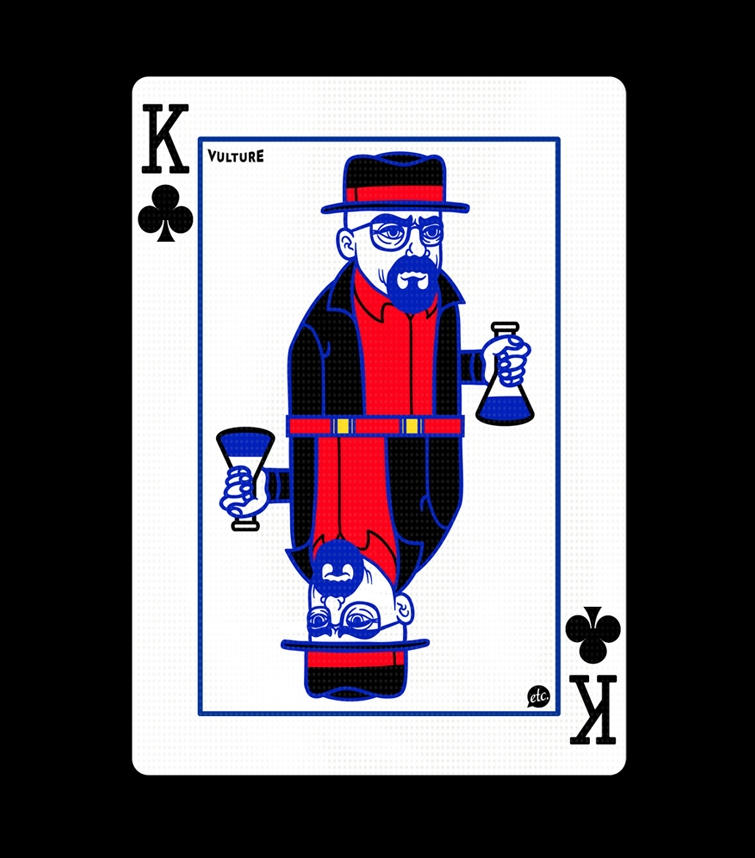Awesome Breaking Bad Playing Cards by Jon Defreest - Creativefeed