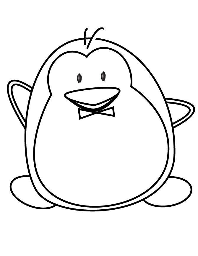 Cute Cartoon Penguin