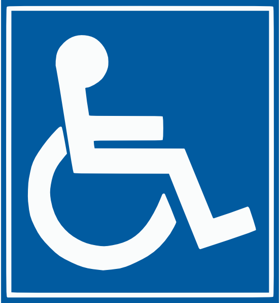 Handicap Sign Clip Art at Clipart library - vector clip art online 